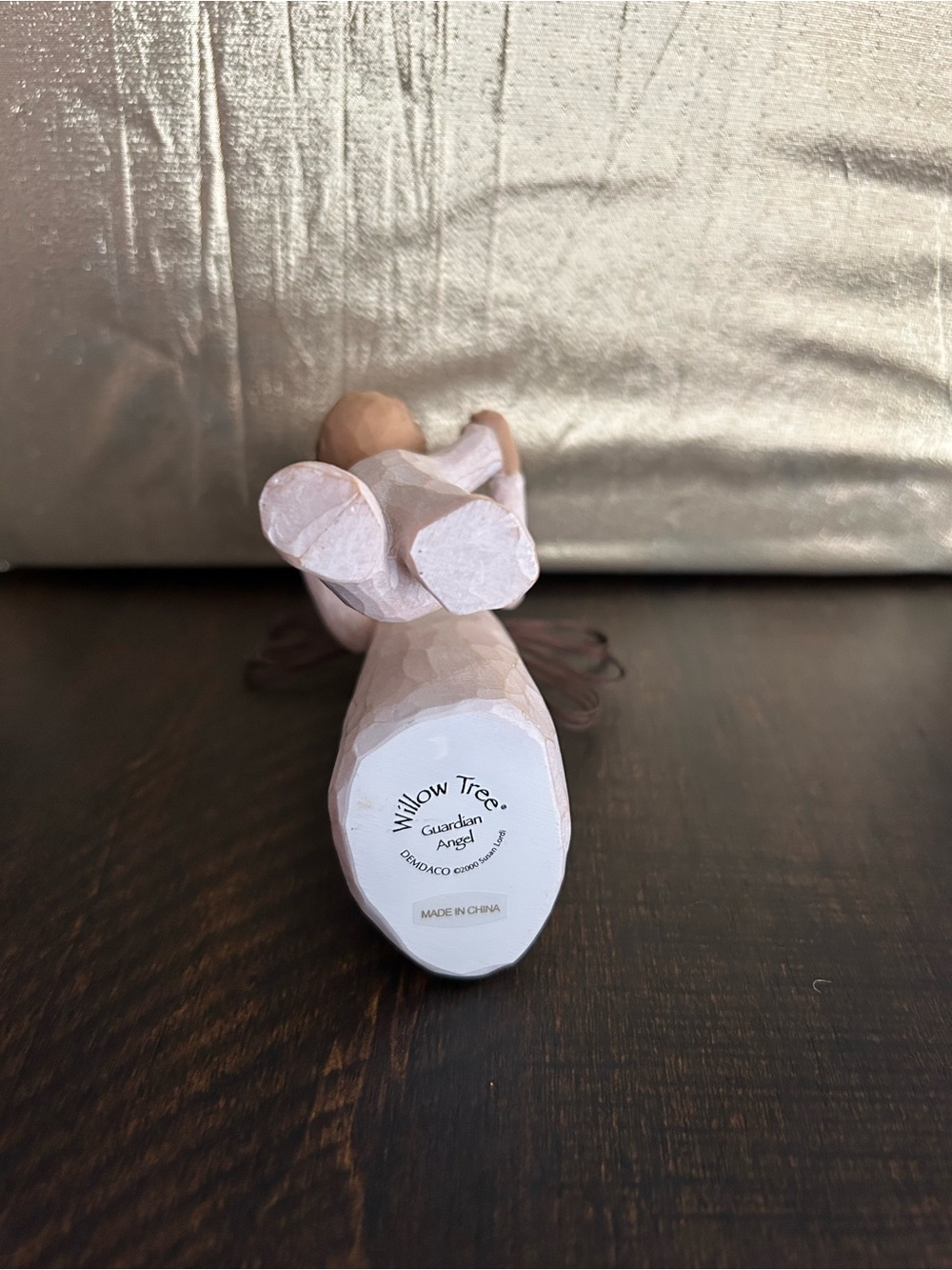 Willow Tree Guardian Angel Figurine - Pale Pink - Picture 2 of 5